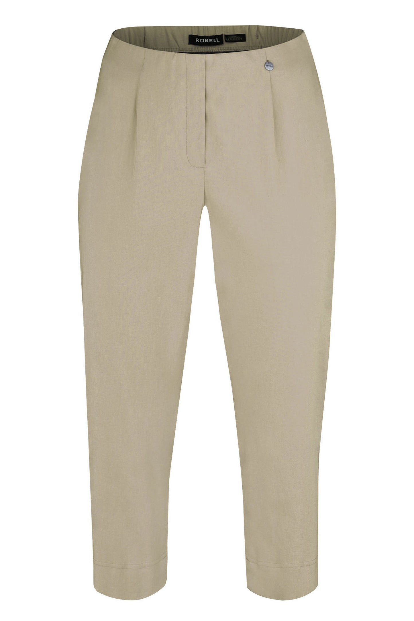 Robell Marie 07 Capri Trousers Taupe 51576-5499-13