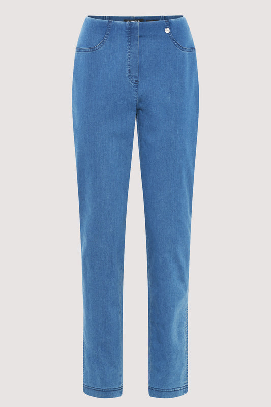 Robell Bella Jeans Sea Blue 51580-5448-62S - 29" Leg