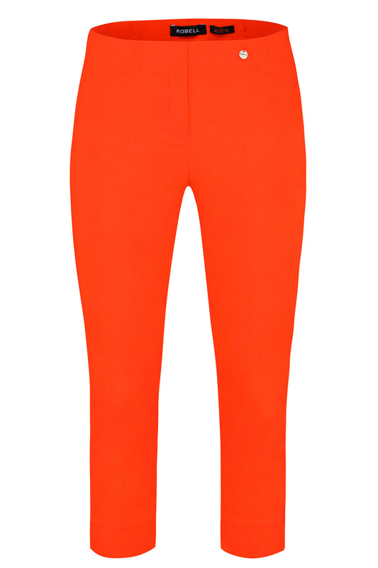 Robell Rose 07 Knee Length Trousers Orange 51636-5499-330