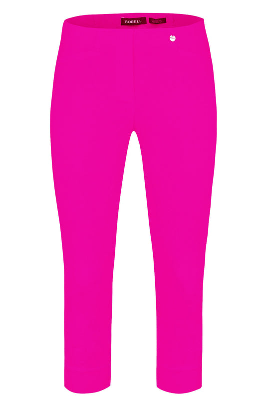 Robell Rose 07 Knee Length Trousers Cabaret Pink 51636-5499-433