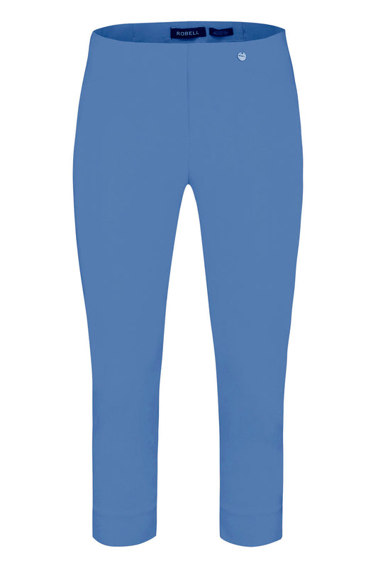 Robell Rose 07 Knee Length Trousers Blue 51636-5499-600