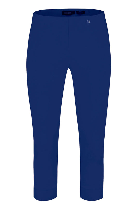 Robell Rose 07 Knee Length Trousers Royal Blue 51636-5499-67