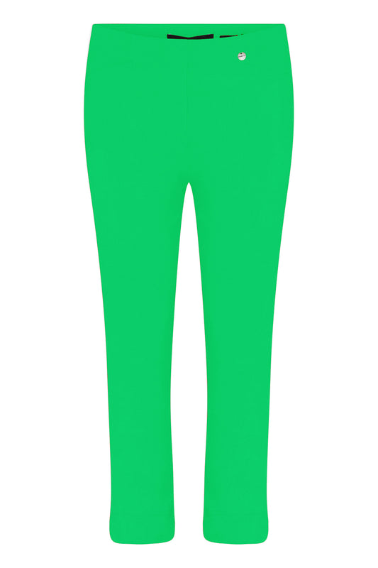 Robell Rose 07 Knee Length Trousers Bright Green 51636-5499-831