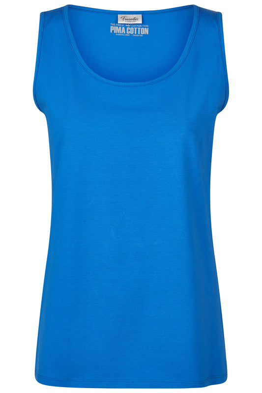 Barbara Lebek Sleeveless Top Ocean Blue 57590062-771