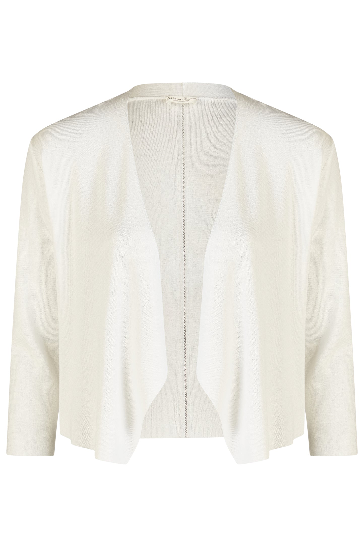 Barbara Lebek Open Front Cardigan Off-White 65180062-120