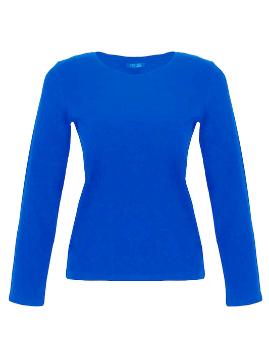Dolcezza V Neck Top Royal Blue 75500