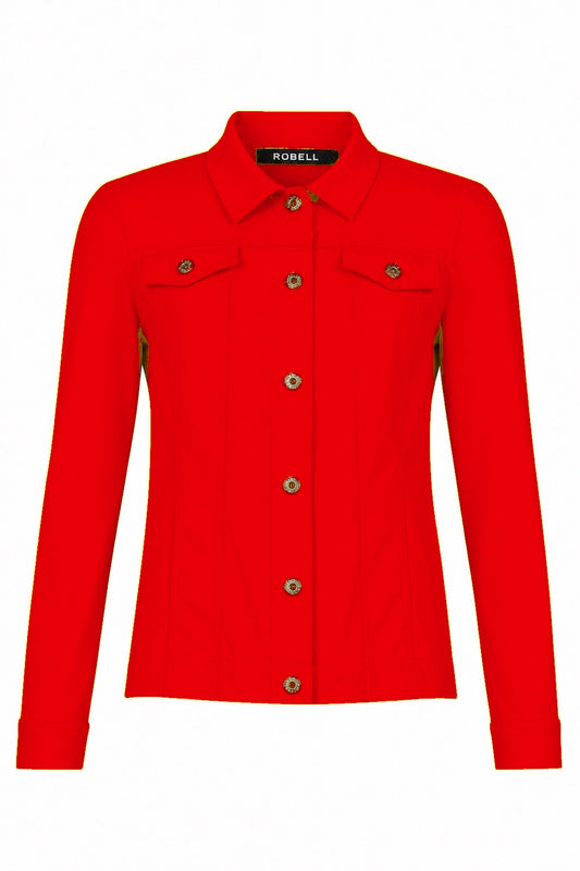 Robell Happy Jacket Poppy Red 57609-5499-331
