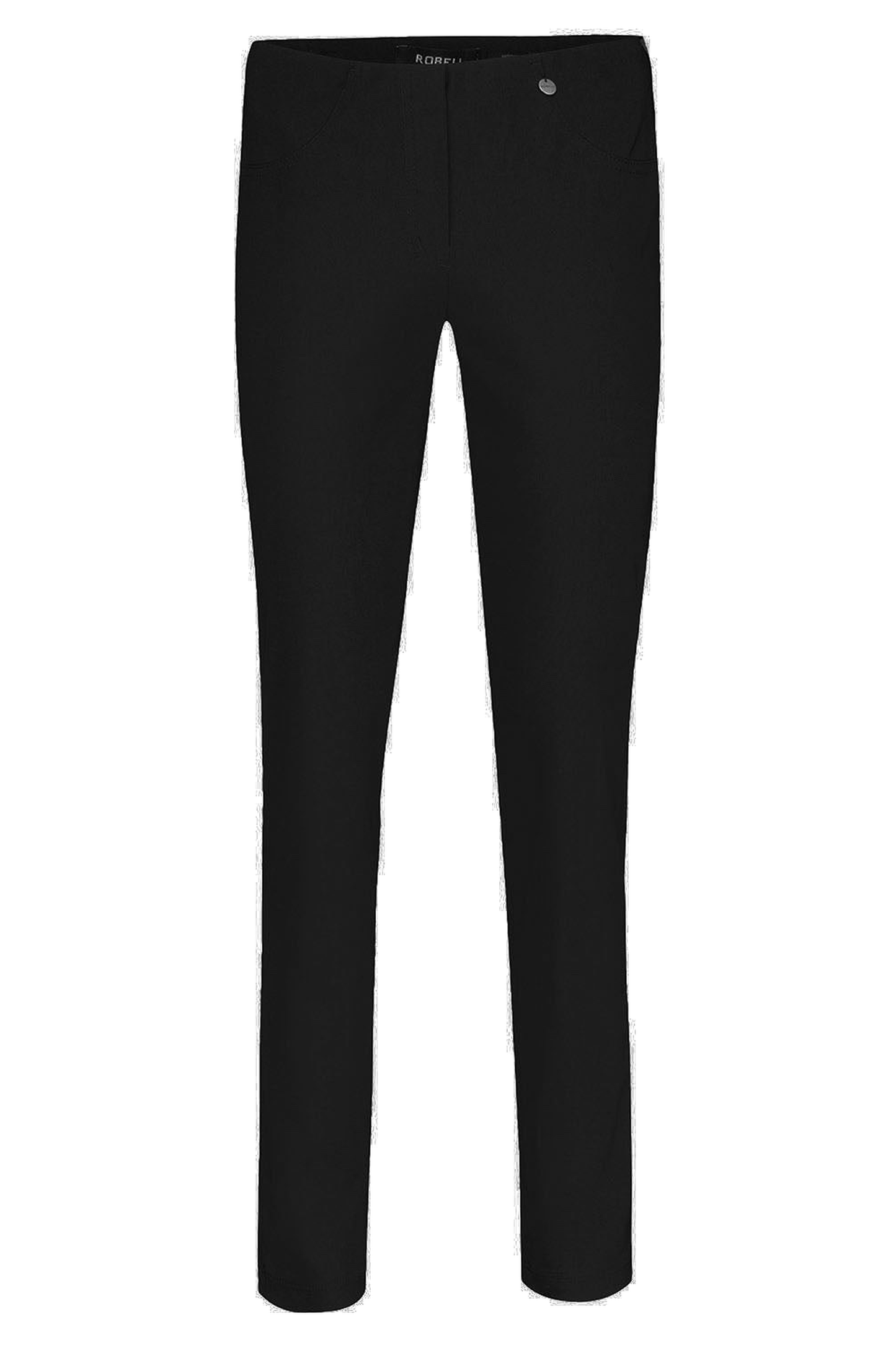 Robell Bella Short Length Trousers Black 51559-5499-90S - 29" Leg