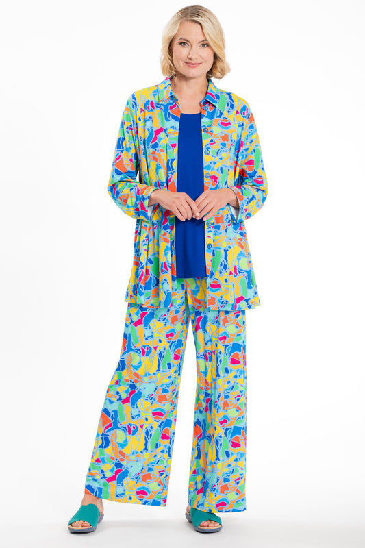 AINO Bali Printed Trousers Multi Bali-Allegro-526