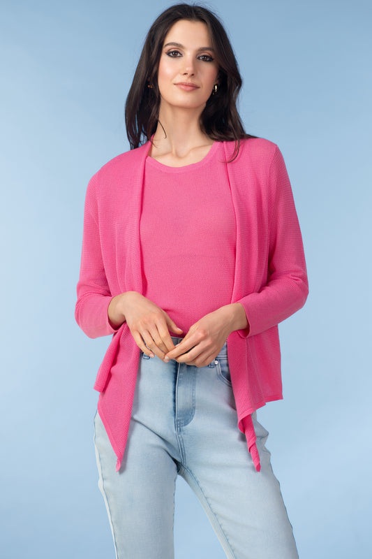 Alison Sheri Fine Knit Set Pink A47225/A47226