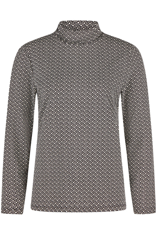 Barbara Lebek Roll Neck - Black - 35700052-999