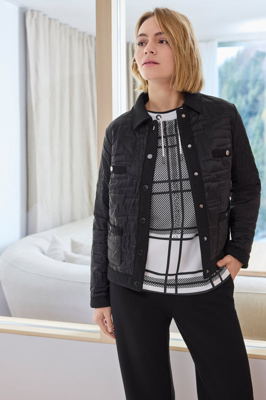 Barbara Lebek Checked Sweater - Off-White - 35590052-120