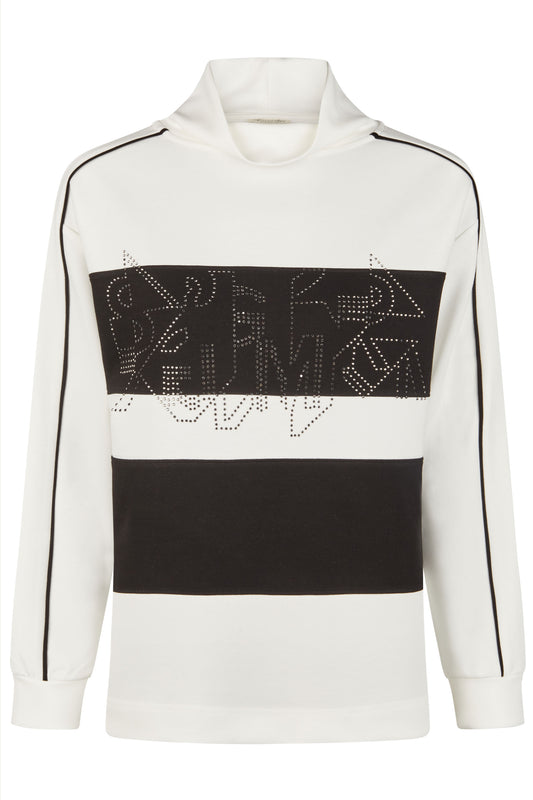 Barbara Lebek Striped Sweatshirt - Off-White - 35610052-120