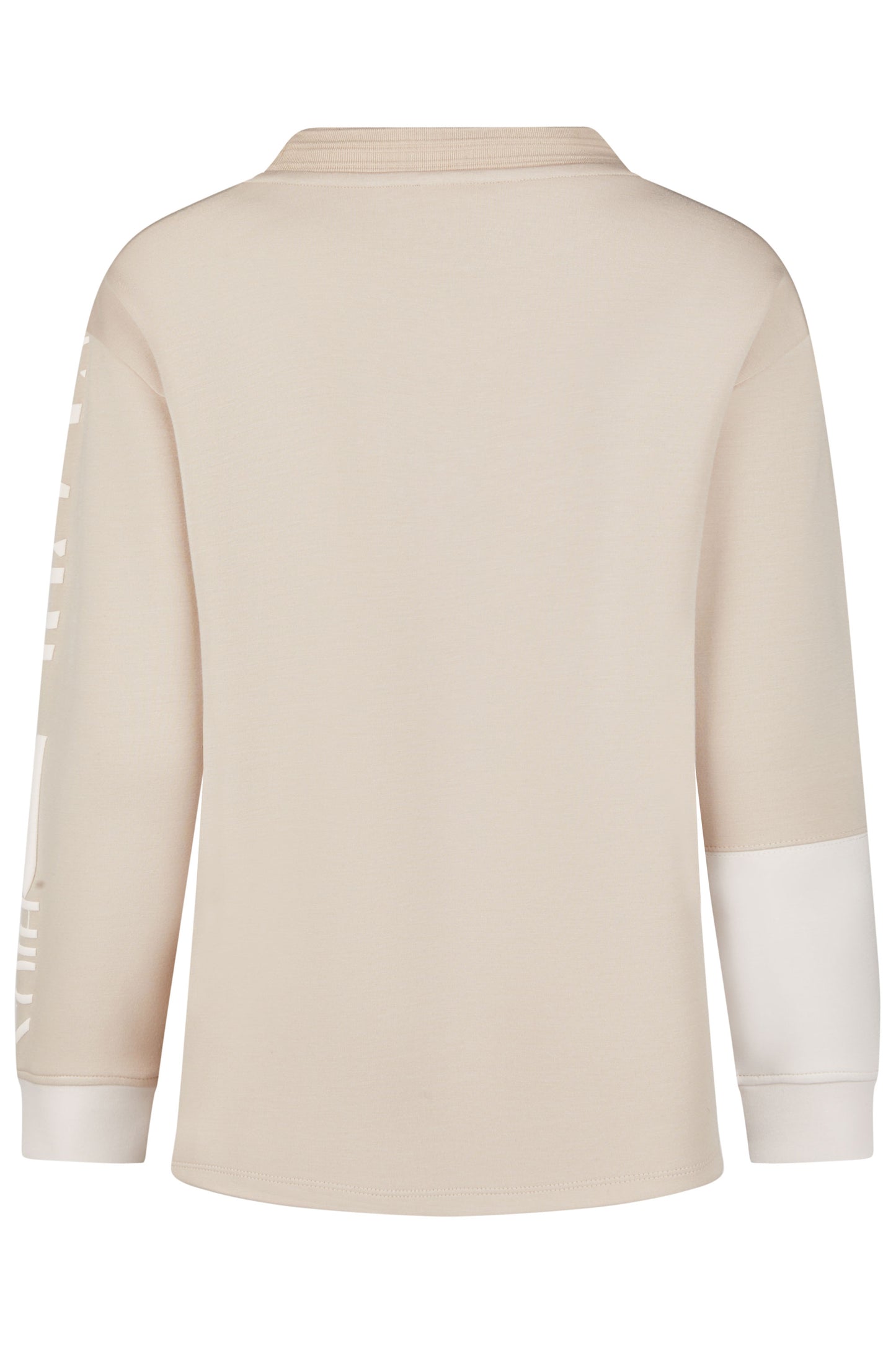Barbara Lebek Two Tone Sweater Sand 36620052-243