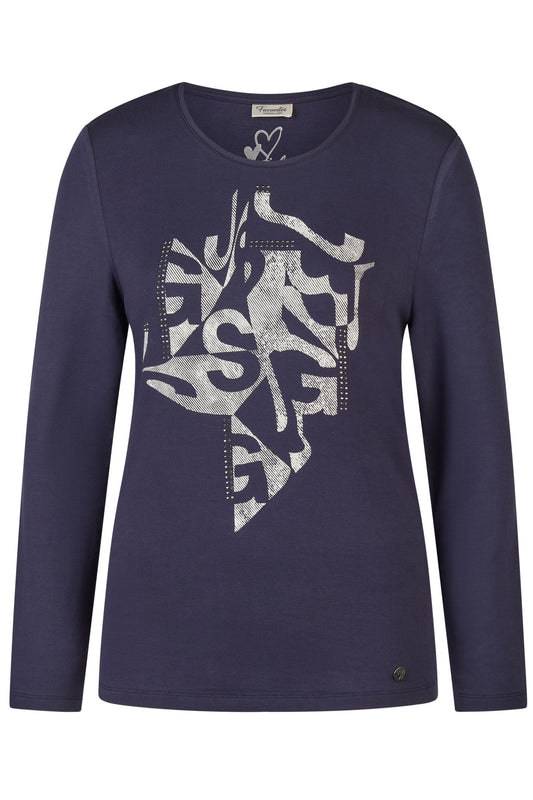 Barbara Lebek Long Sleeved Top - Navy - 36670052-870