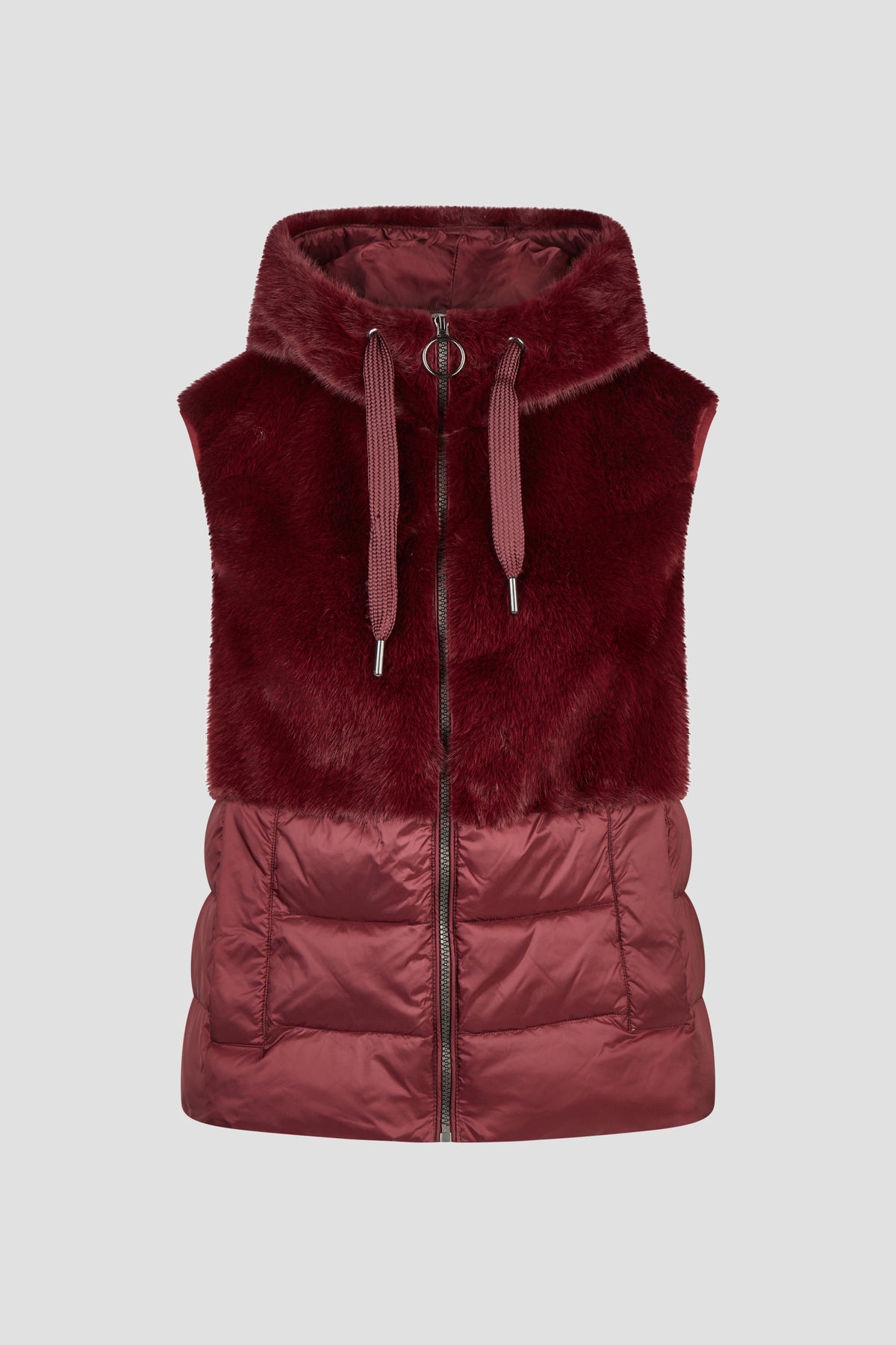 Barbara Lebek Gilet Dark Berry 15002062-598