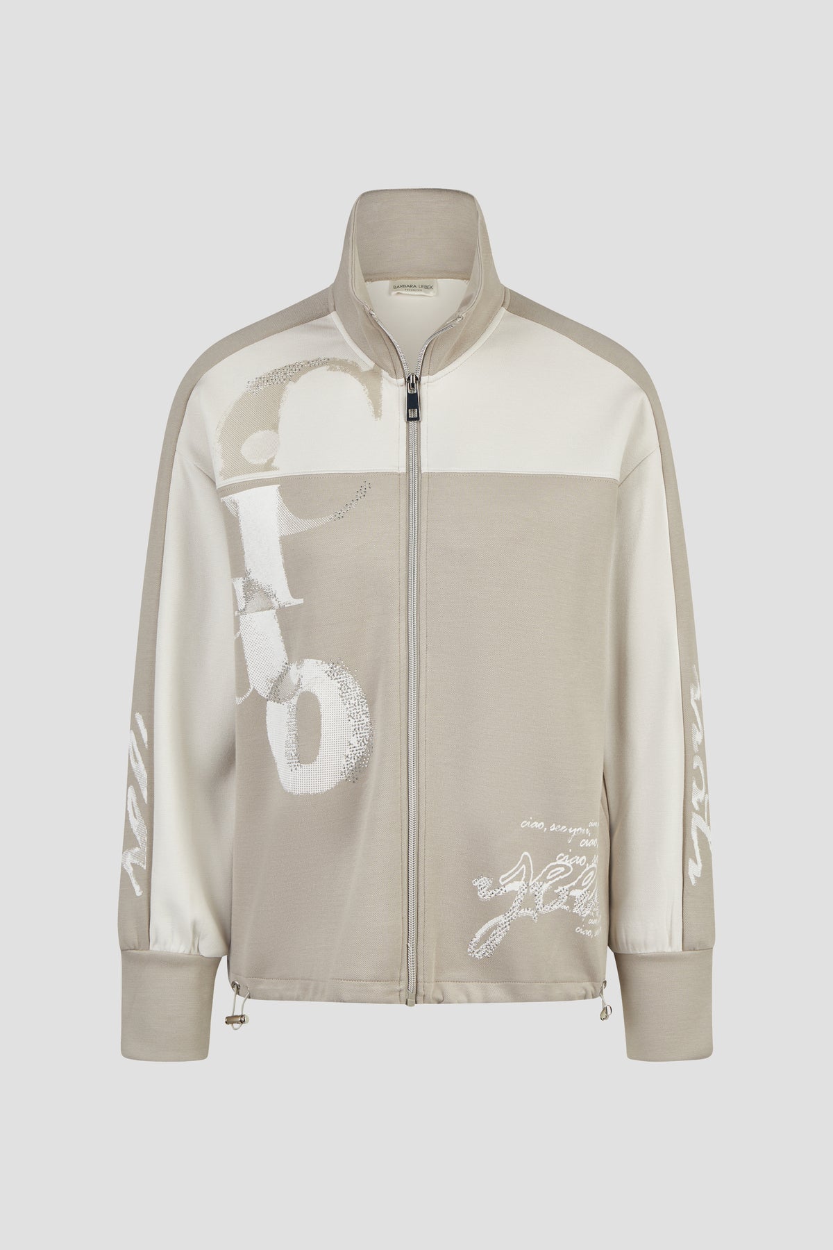 Barbara Lebek Track Top Panna Cotta 16292062-906
