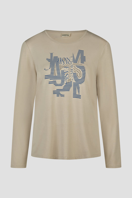 Barbara Lebek T-Shirt Biscuit 16424062-233