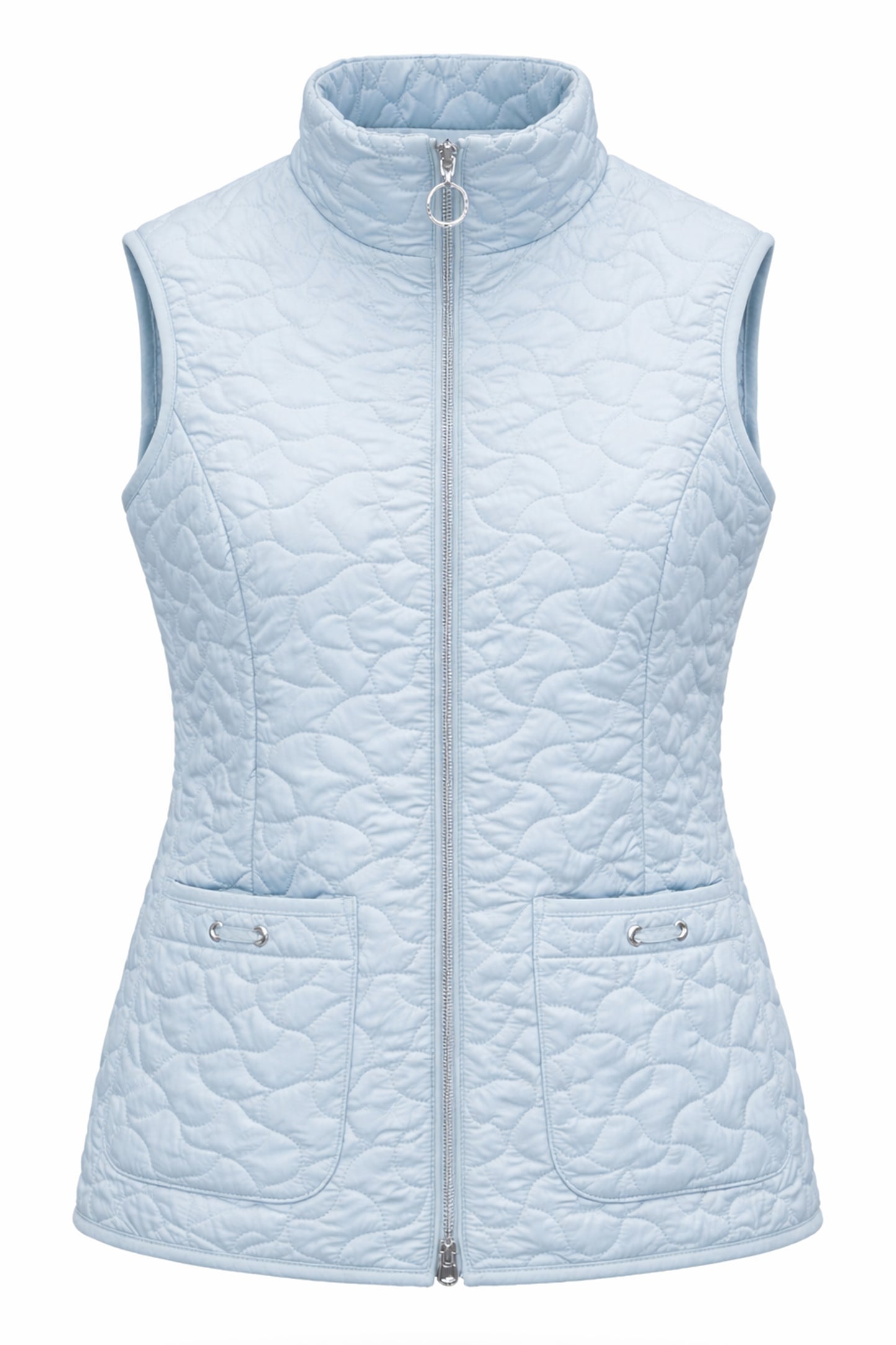 Barbara Lebek  Quilted Gilet Sky Blue 50740062-727