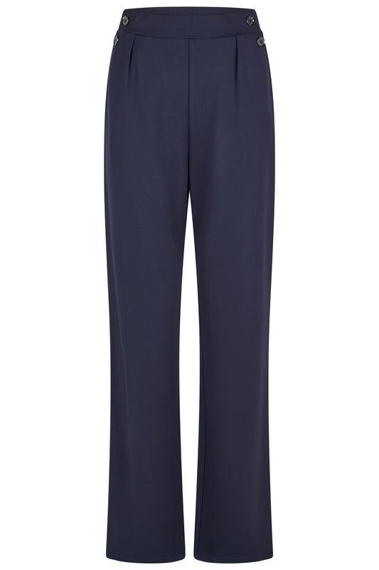 Barbara Lebek Trousers Navy 55820062-870