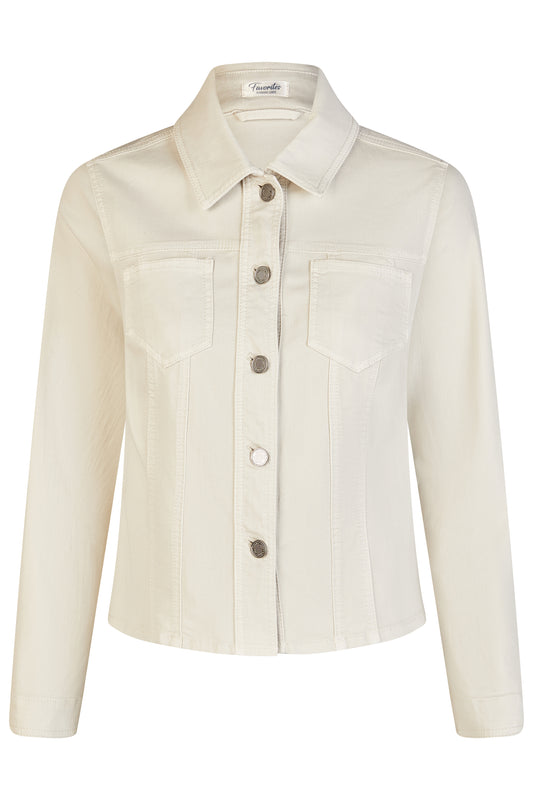 Barbara Lebek Jacket Ivory 56000062-221