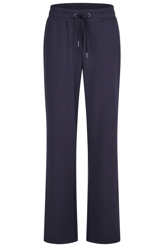 Barbara Lebek Jersey Trousers Navy 56800062-870