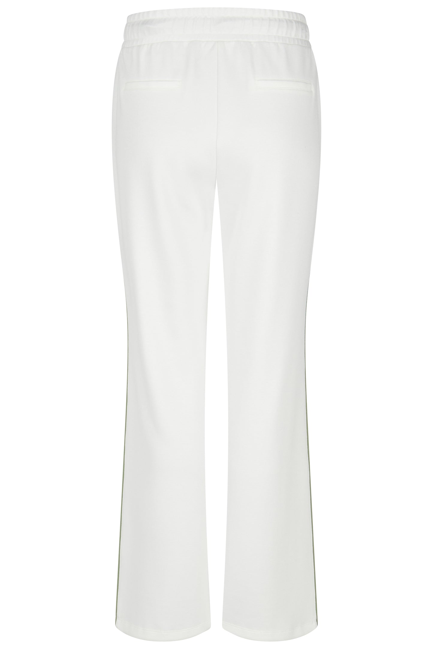 Barbara Lebek Side Stripe Detail Trousers Off-White 57300062-120