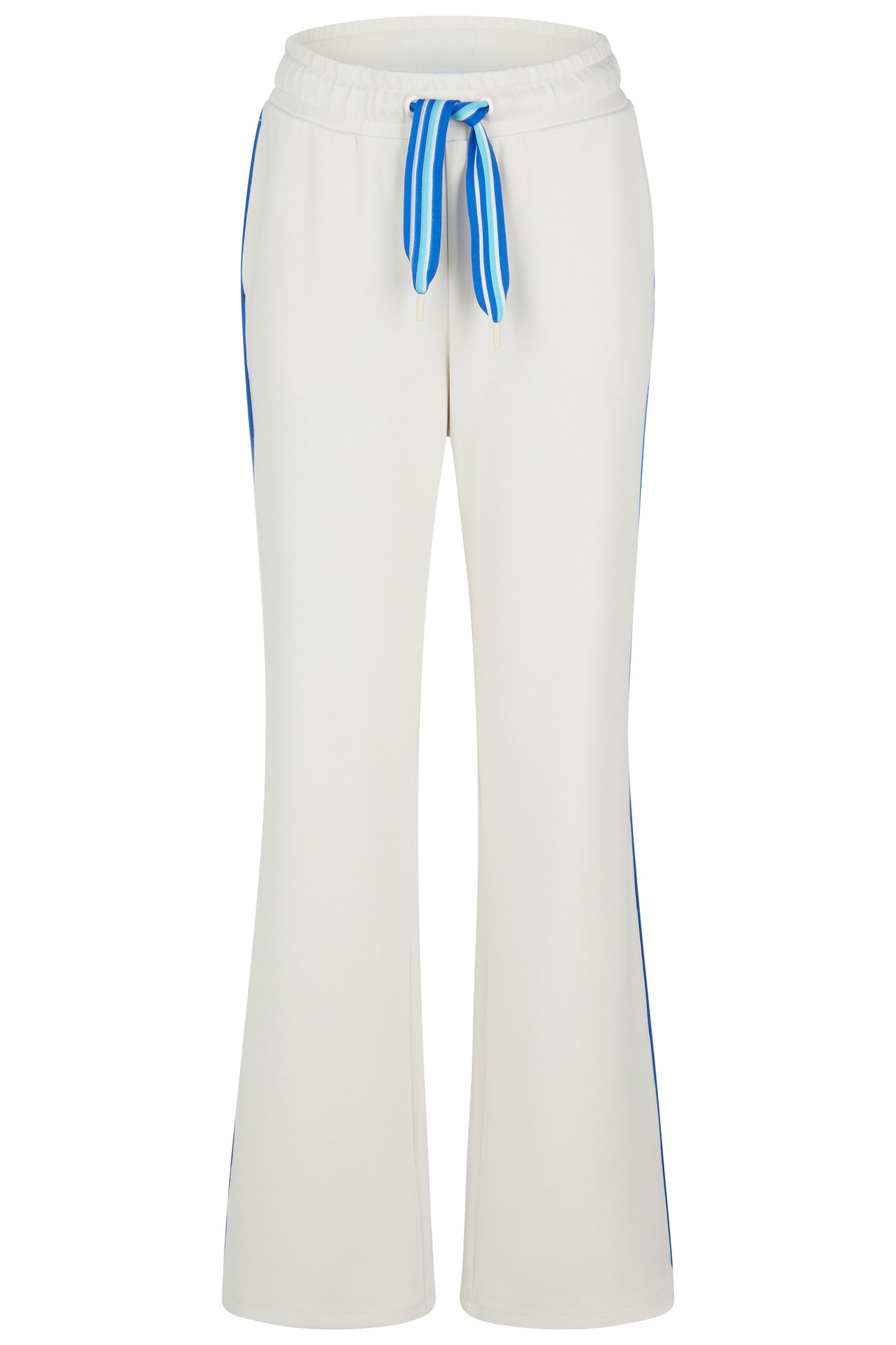 Barbara Lebek Side Stripe Trousers White Sand 57800062-227