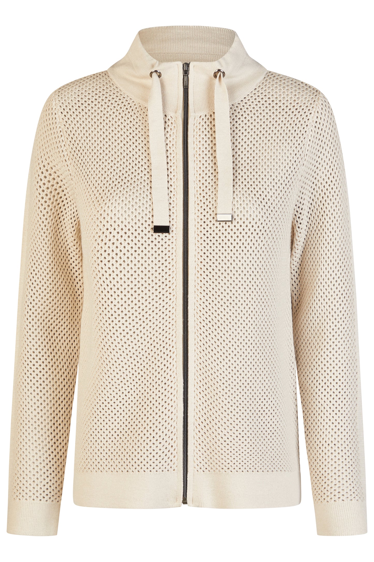 Barbara Lebek Knitwear Jacket Ivory 65120062-221