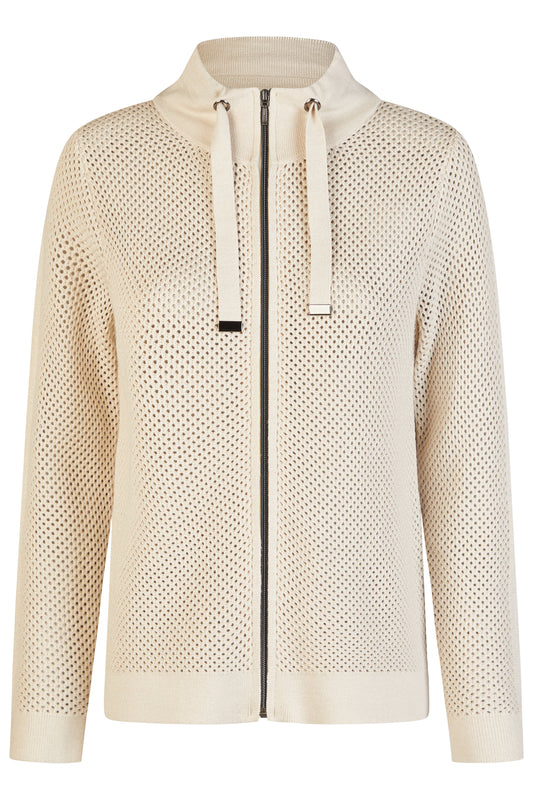 Barbara Lebek Knitwear Jacket Ivory 65120062-221