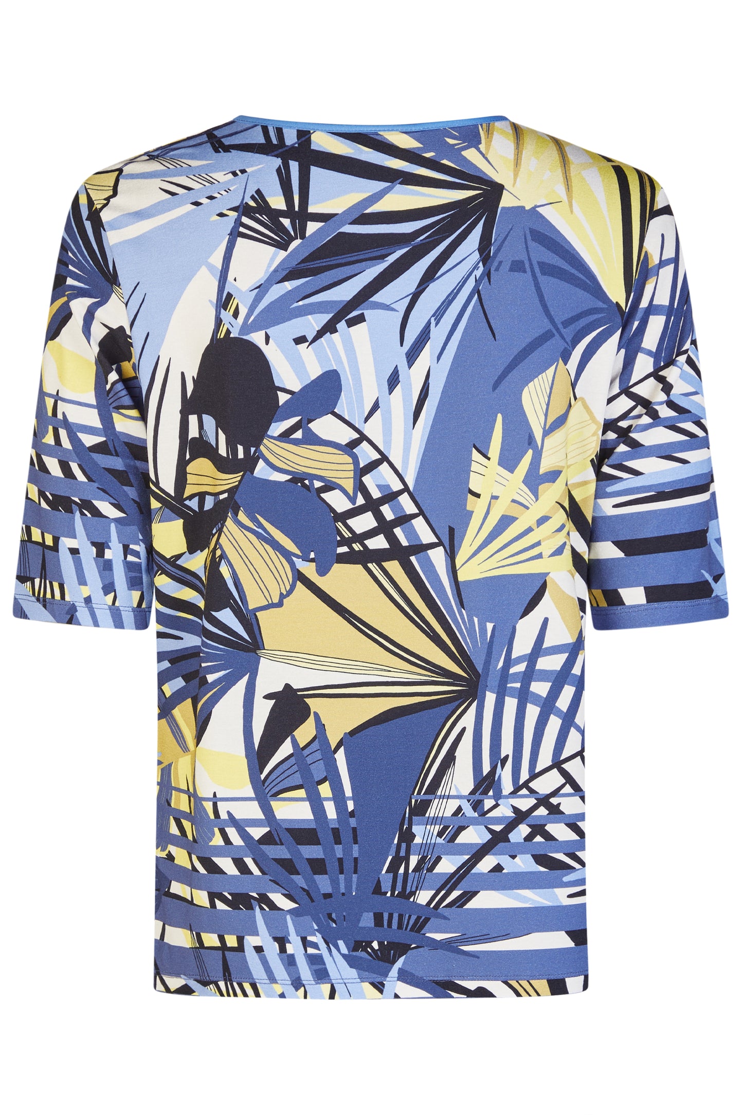 Barbara Lebek Floral Print Top Off White 61550062-120