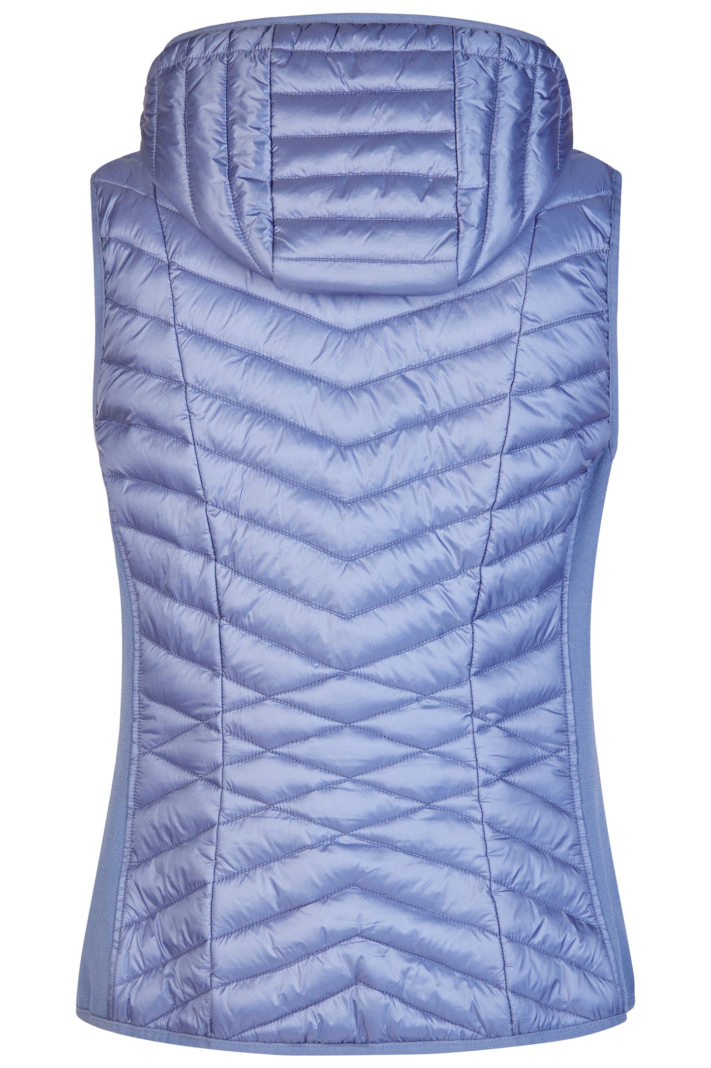 Barbara Lebek Gilet With Hood Electric Blue 50720062-775