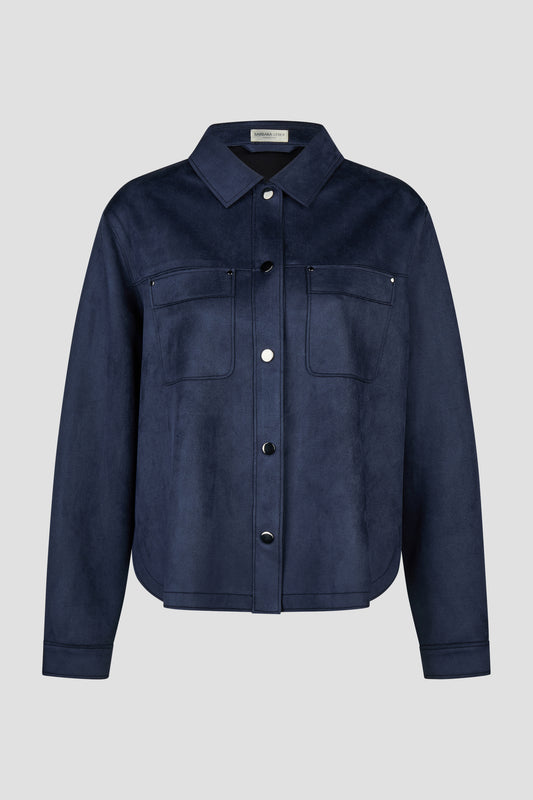 Barbara Lebek Shirt Jacket Navy 15871062-870