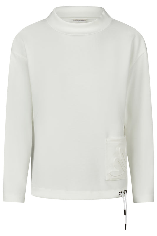 Barbara Lebek Heart Motif Sweater Off-White 55550062-120