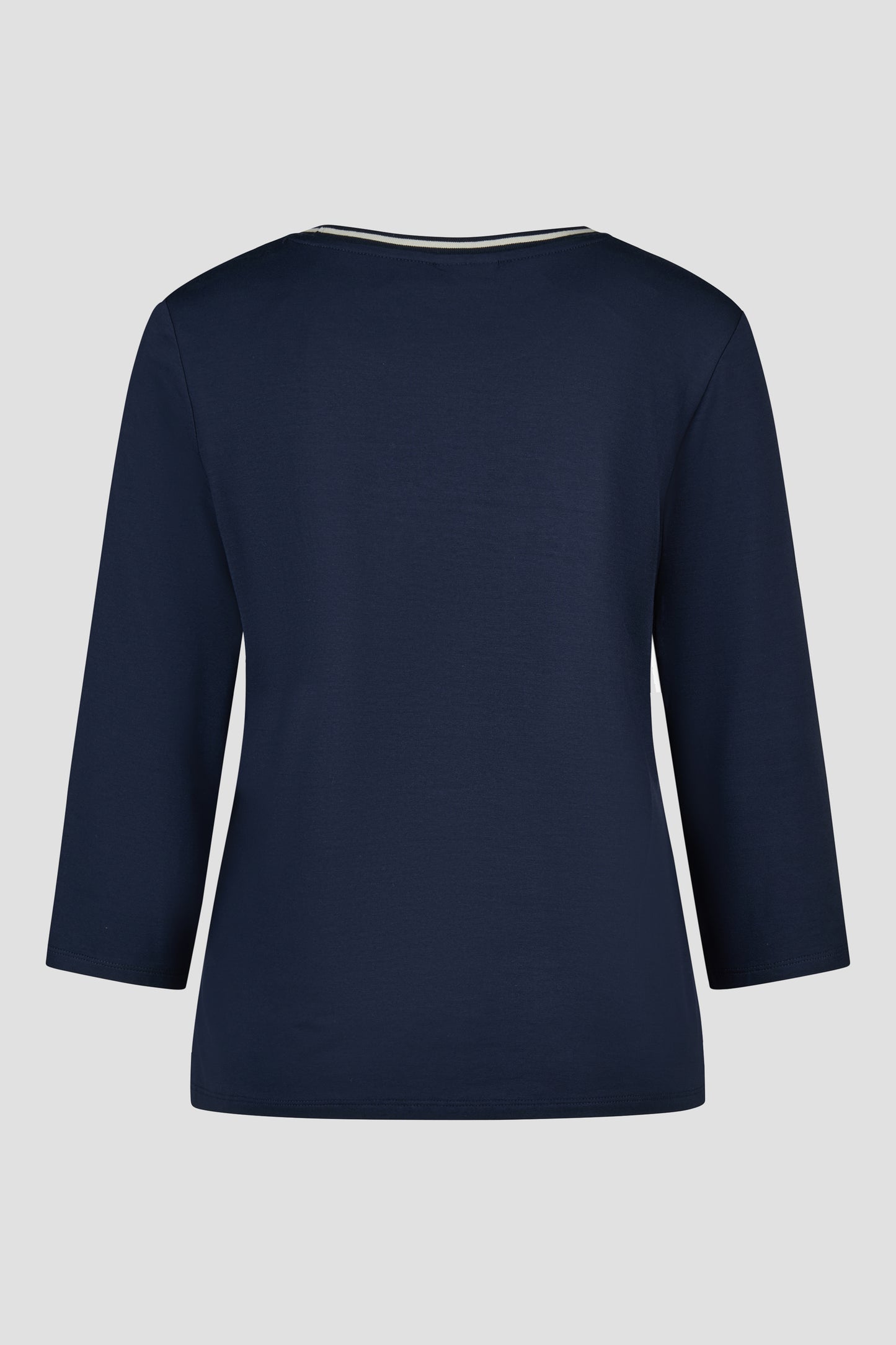 Barbara Lebek Floral & Stripe Top Navy 16391062-870