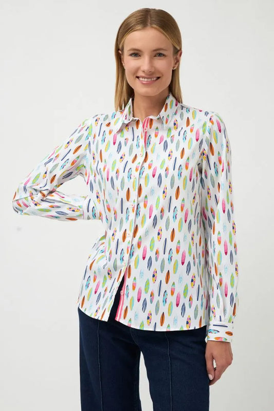 Bariloche Navetas Colourful Print Shirt Multi Navetas