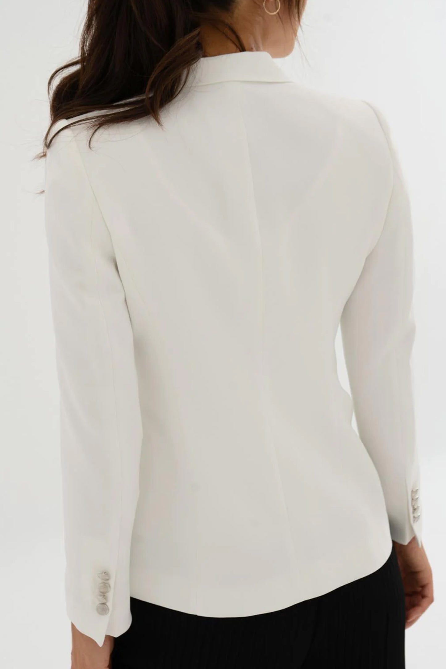 Bariloche Tailored Blazer Off White Tudela