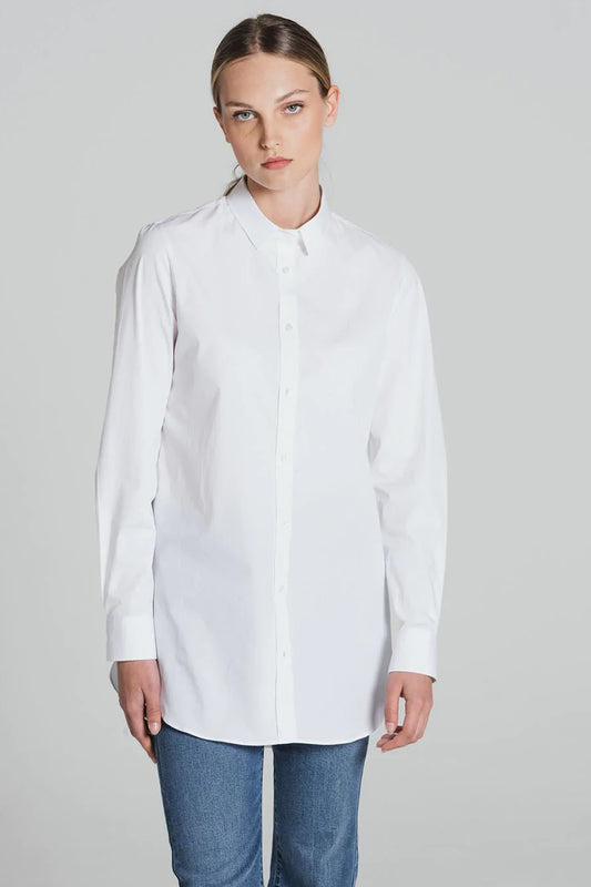 Bariloche Oversized Shirt White Verger