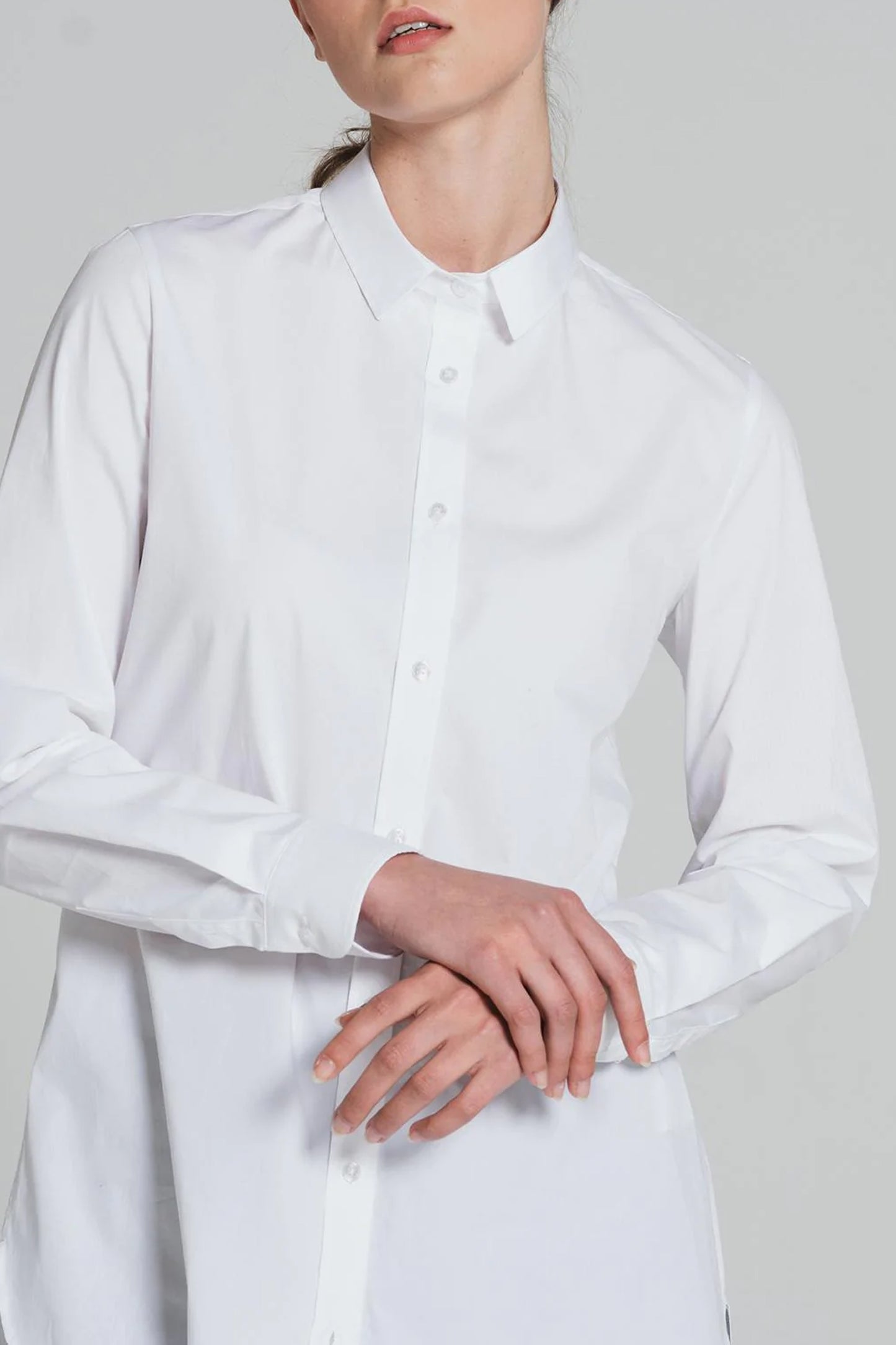 Bariloche Oversized Shirt White Verger