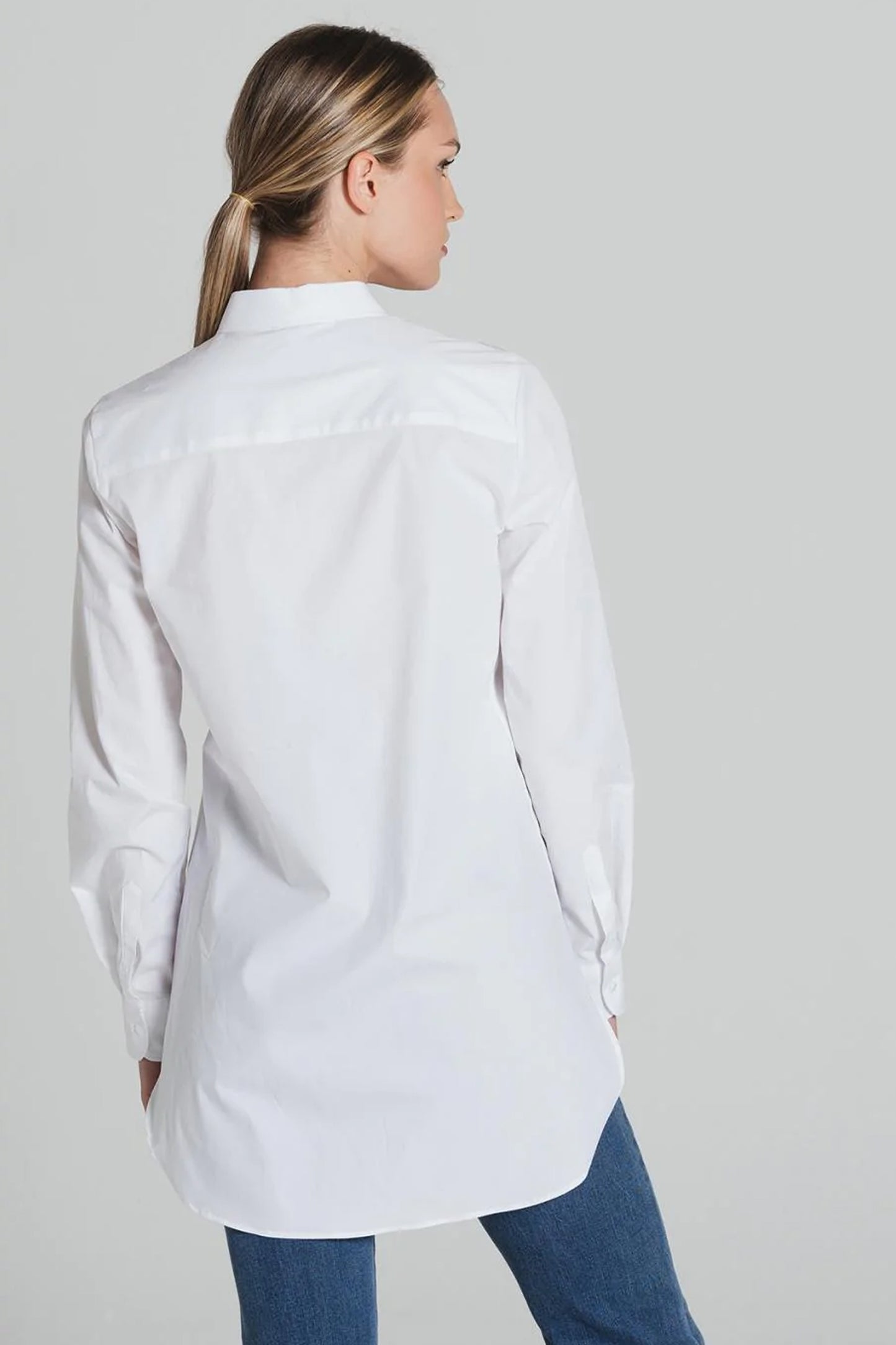 Bariloche Oversized Shirt White Verger