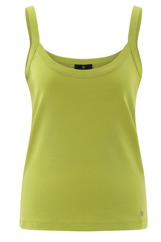 Marble Basic Vest Top Lime 2534-227