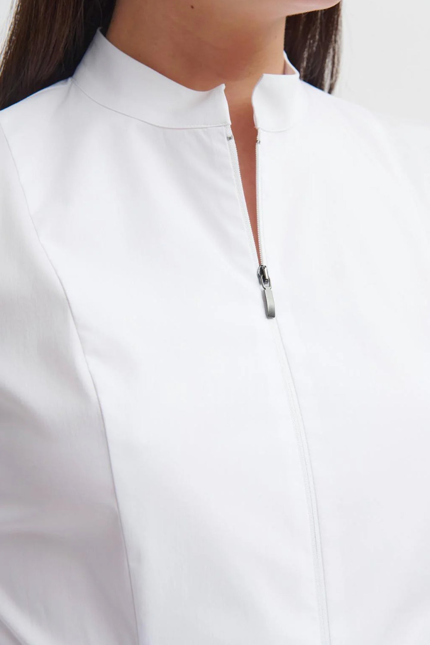 Bariloche Bow Tie Detail Shirt White Dinan