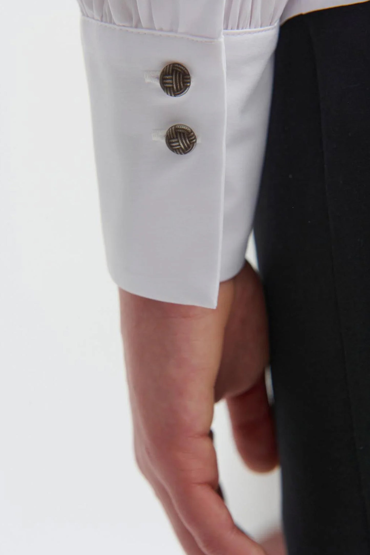 Bariloche Bow Tie Detail Shirt White Dinan