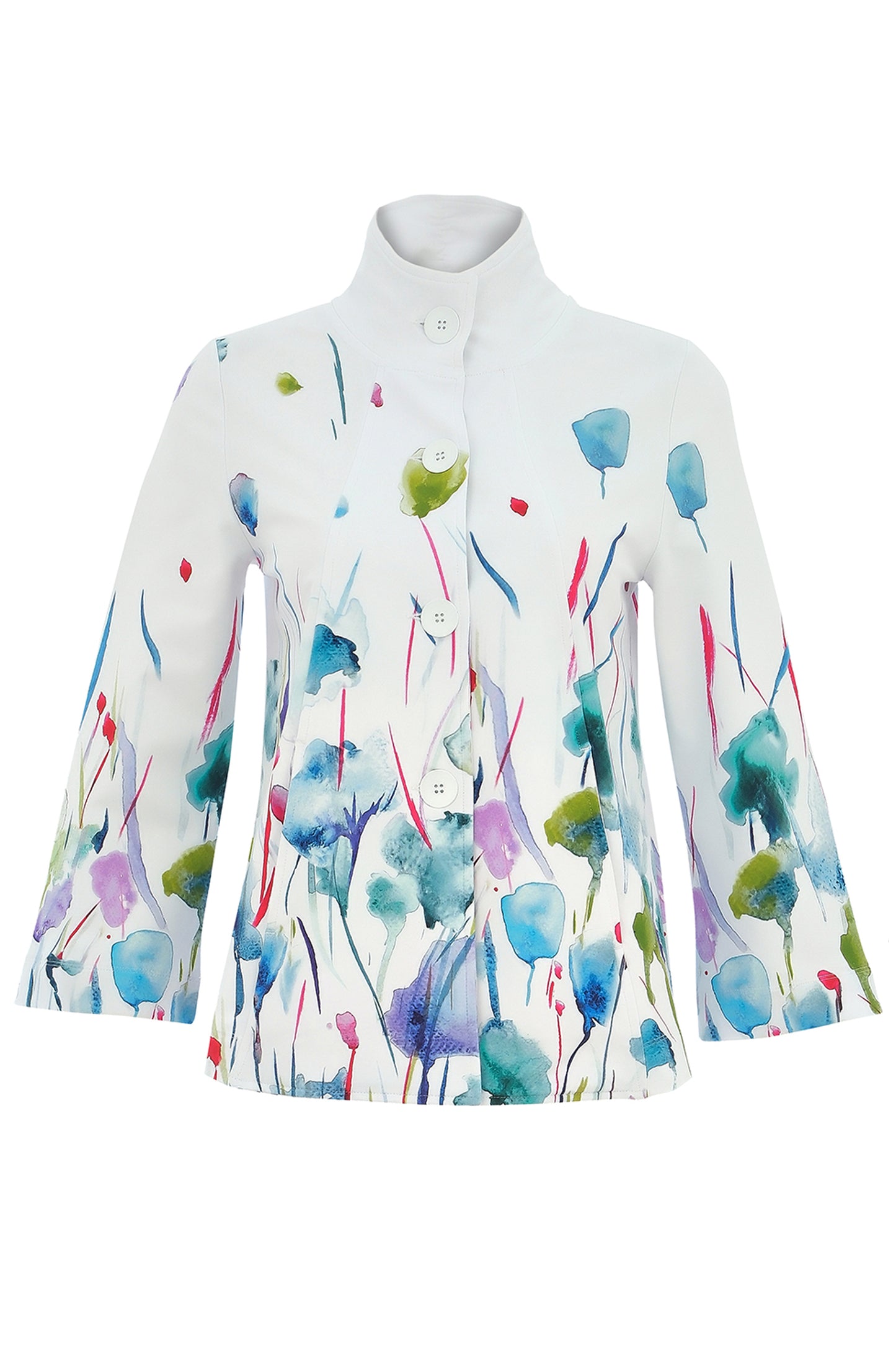 Dolcezza "Misty Blossom" By Majella LeBlanc Floral Jacket - Multi - 25789