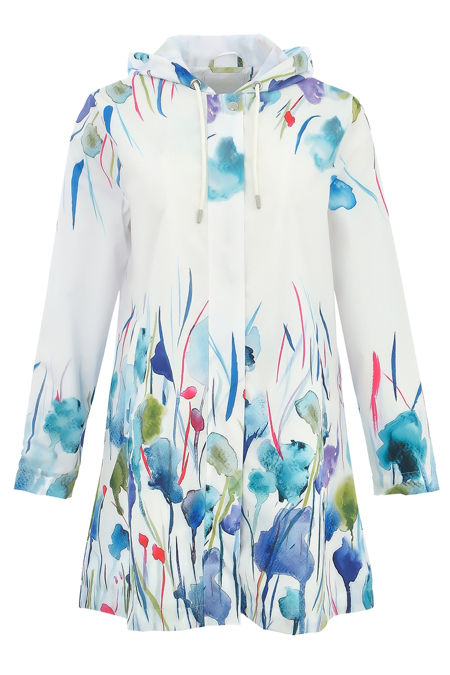 Dolcezza "Misty Blossom" By Majella LeBlanc Floral Rain Coat Multi 25872