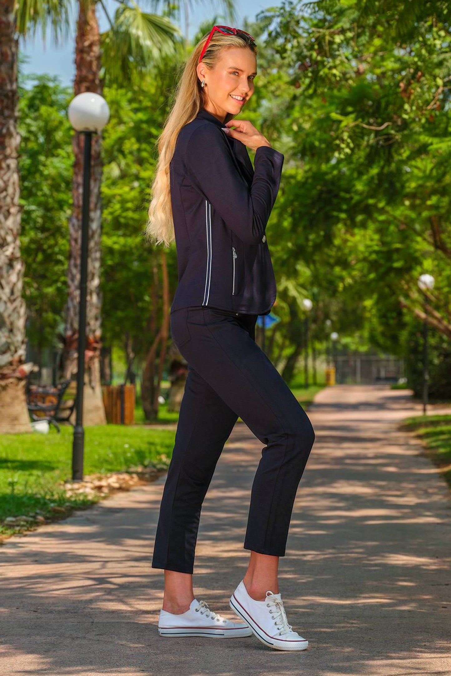 Dolcezza "Sail Away Collection" Trousers Navy 26104