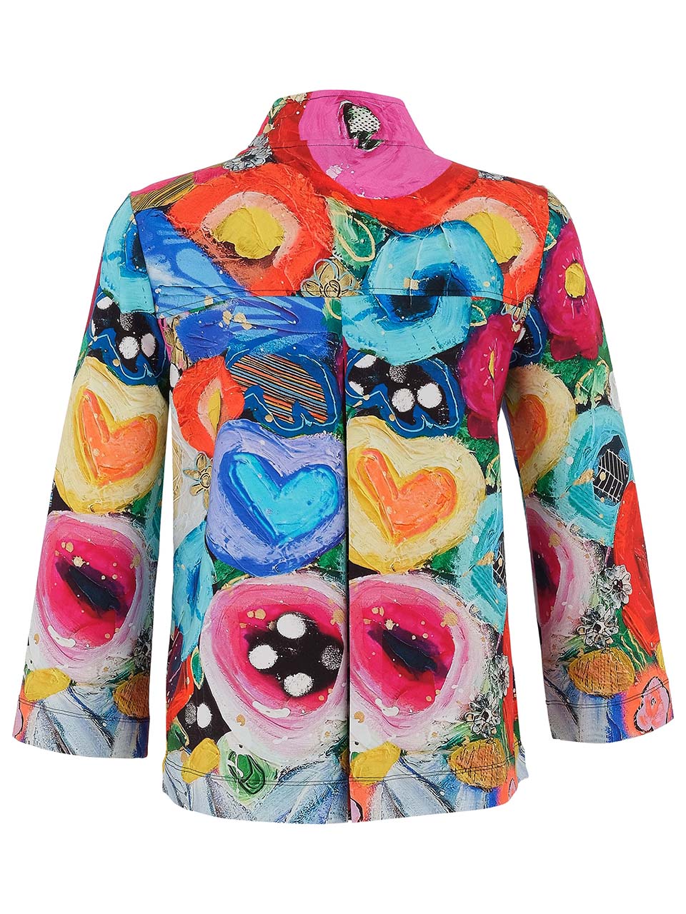 Dolcezza "I Believe In Angels" Print Jacket Multi 75705