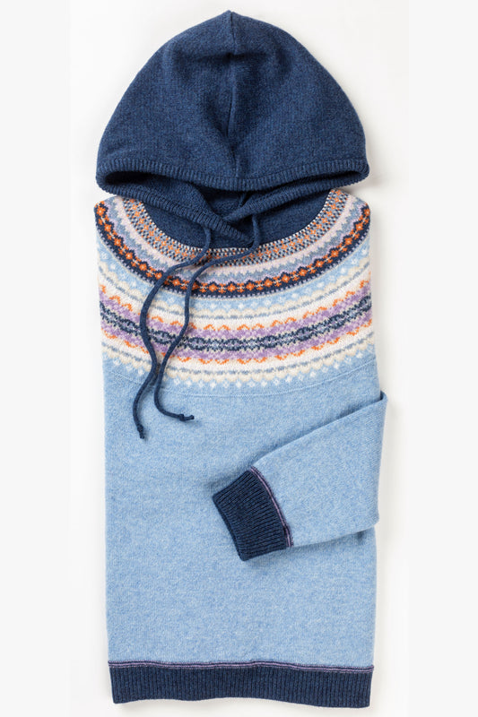 ERIBE Alpine Hooded Sweater Iris P4255