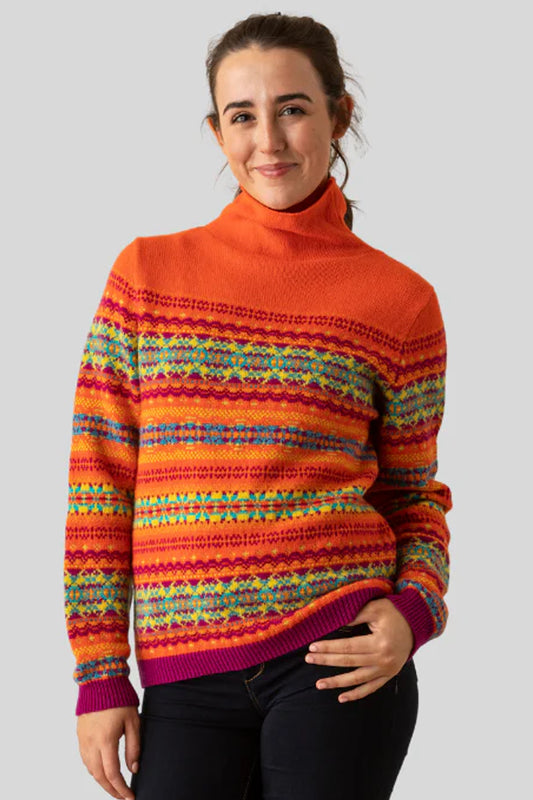 ERIBE Kinross High Neck Sweater Beltnae P4297