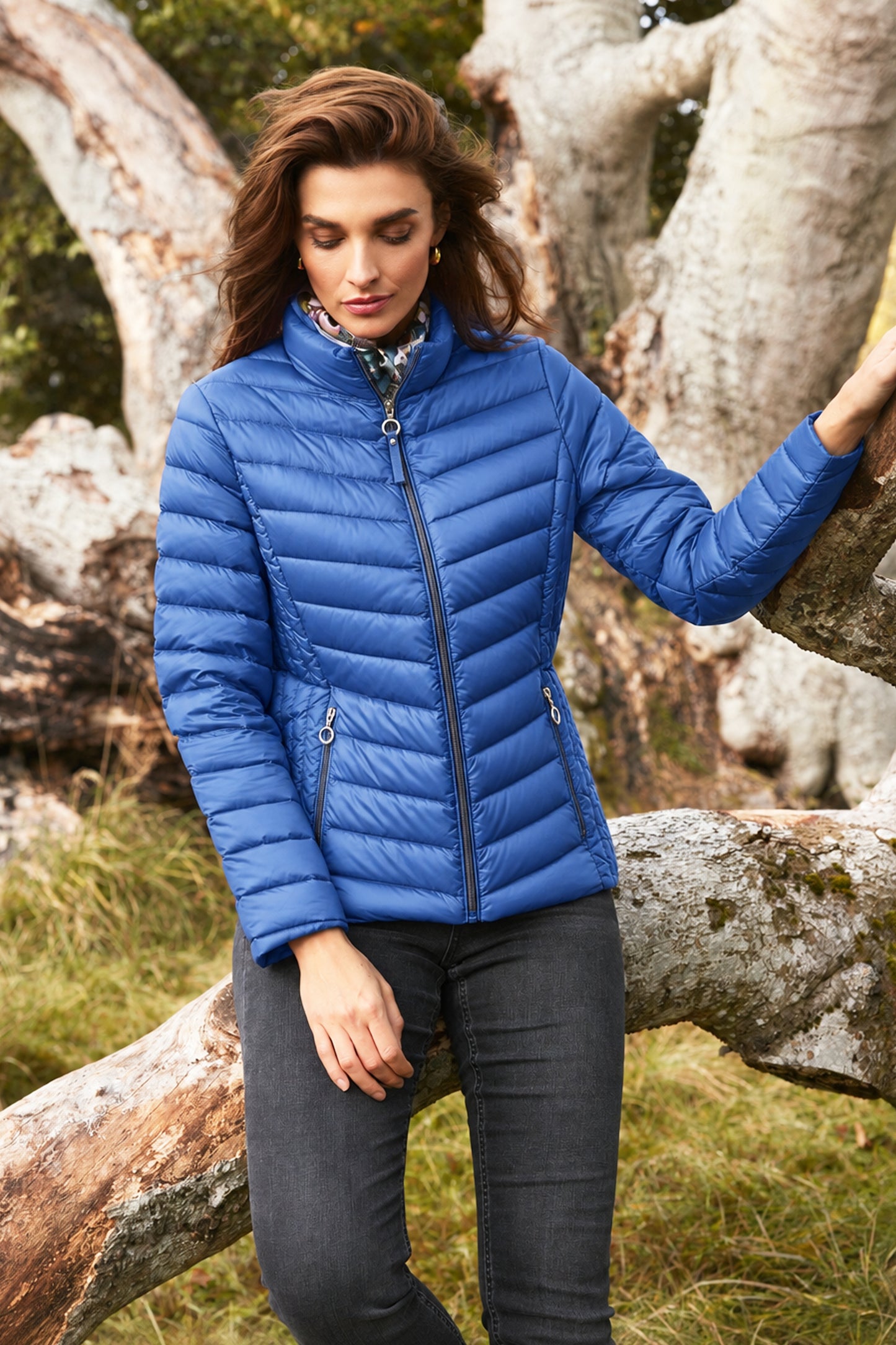Frandsen Water Repellent Down Jacket Blue 528-588-63